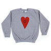 π KID'S Heart Sweatshirt (Available in 5 colors!)