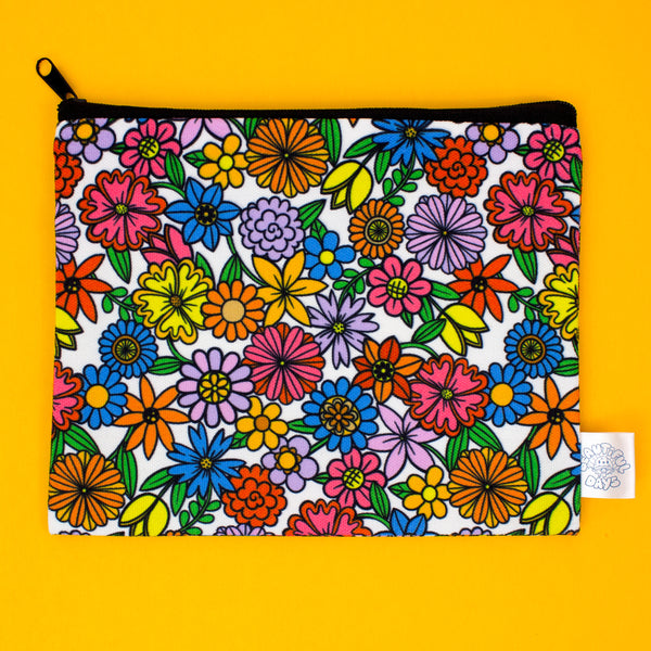 Flora Zipper Pouch