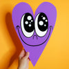 Sweet Heart Cut-Out Painting - 8 COLORS TO CHOOSE FROM!