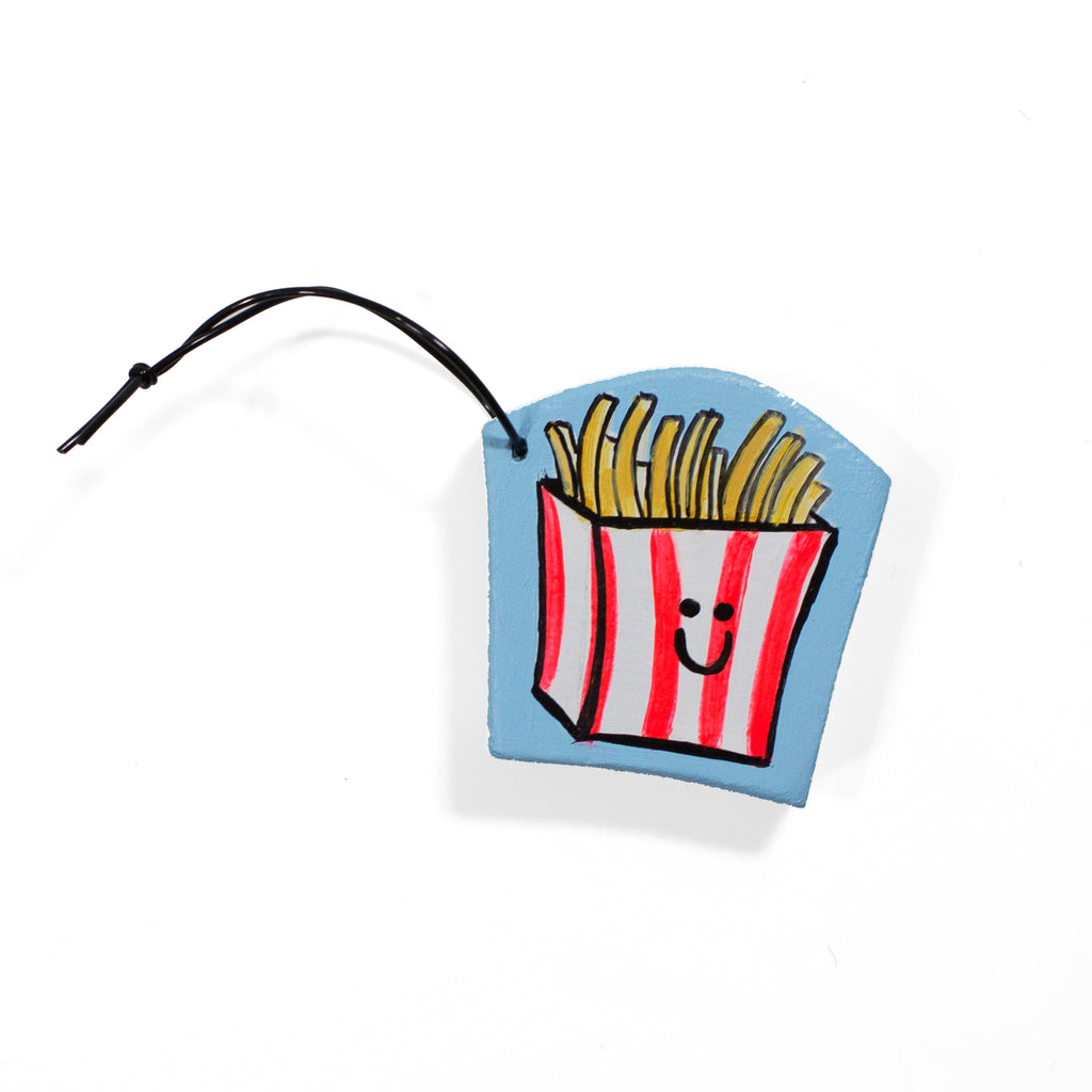 Hand Painted French Fry Ornament