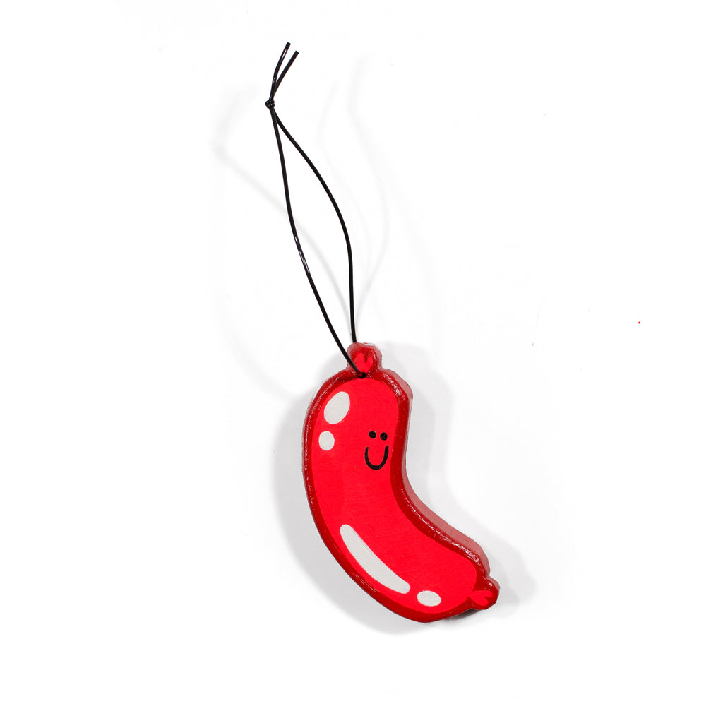 Hand Painted Hot Dog Link Ornament (Choose up to 10 wieners!)