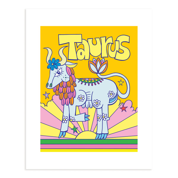 Zodiac Print: Taurus