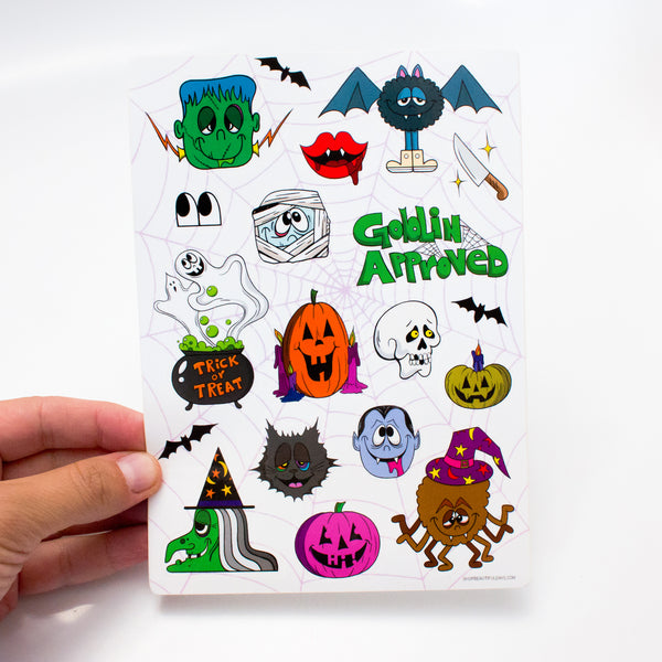 Goblin Approved Sticker Sheet