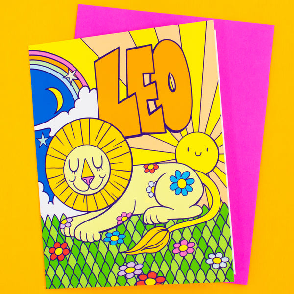 Zodiac Card: Leo