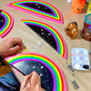 Space Rainbow Painting