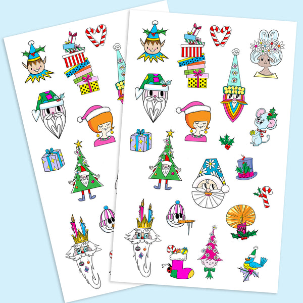 Ho-Ho-Holiday Sticker Set